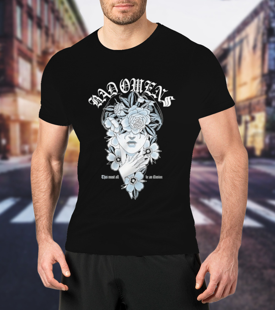 Bad Omens This Must All Be An Illusion Floral T-Shirt