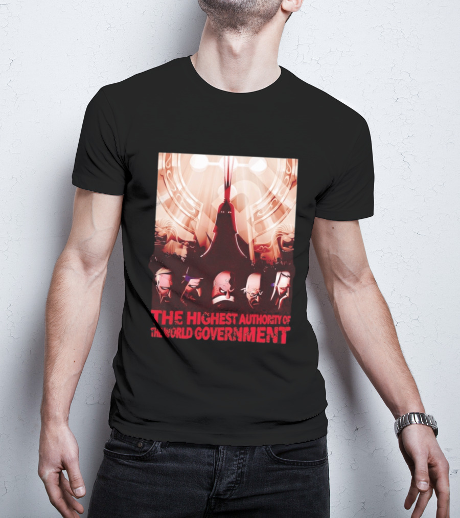 The Highest Authority Of The World Government Five Elders Scene T-Shirt