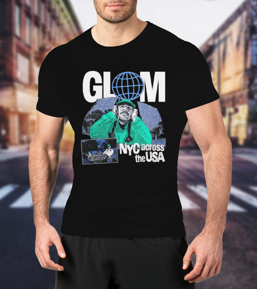 GLOM NYC Across The USA Tour 2026 Headlining Event With Dates T-Shirt