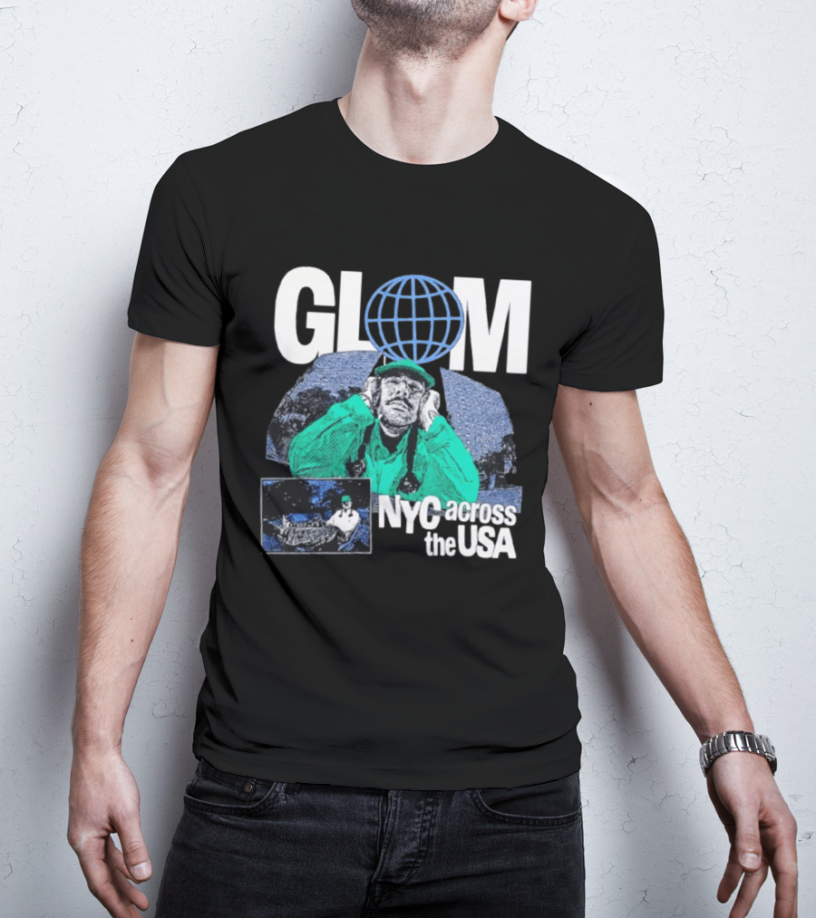 GLOM NYC Across The USA Tour 2026 Headlining Event With Dates T-Shirt