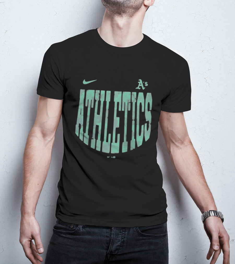 Nike Oakland Athletics A's Camo Velocity Victor T-Shirt