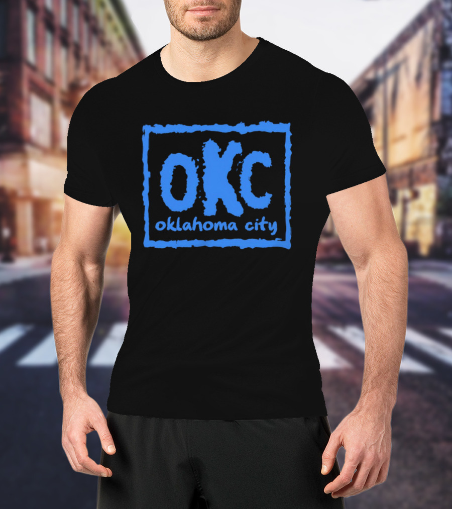 OKC Oklahoma City Thunder NWo Blue T-Shirt