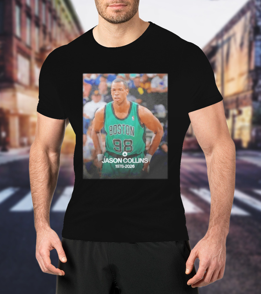 Boston Jason Collins 1978 2026 T-Shirt