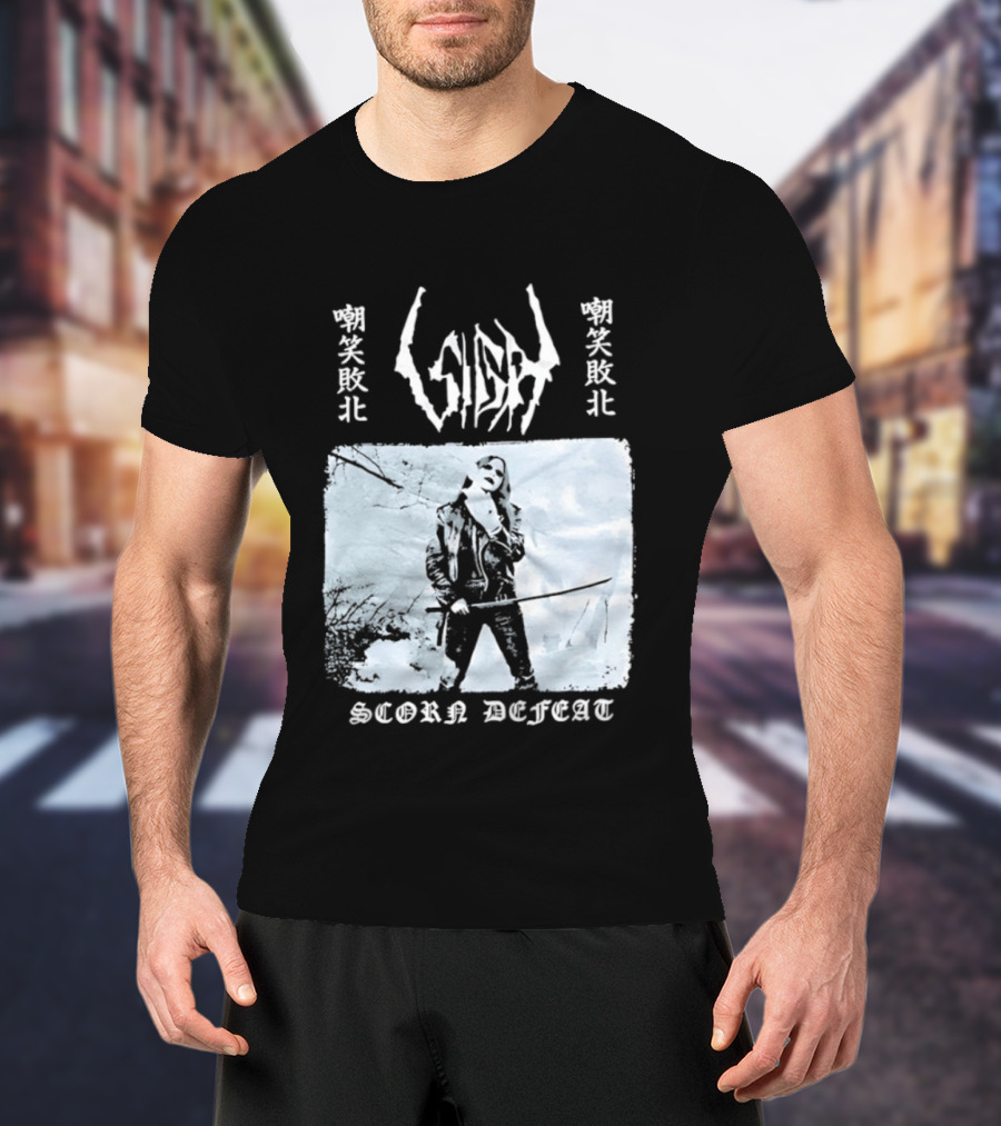 Sigh Scorn Defeat Samurai Japanese Metal T-Shirt