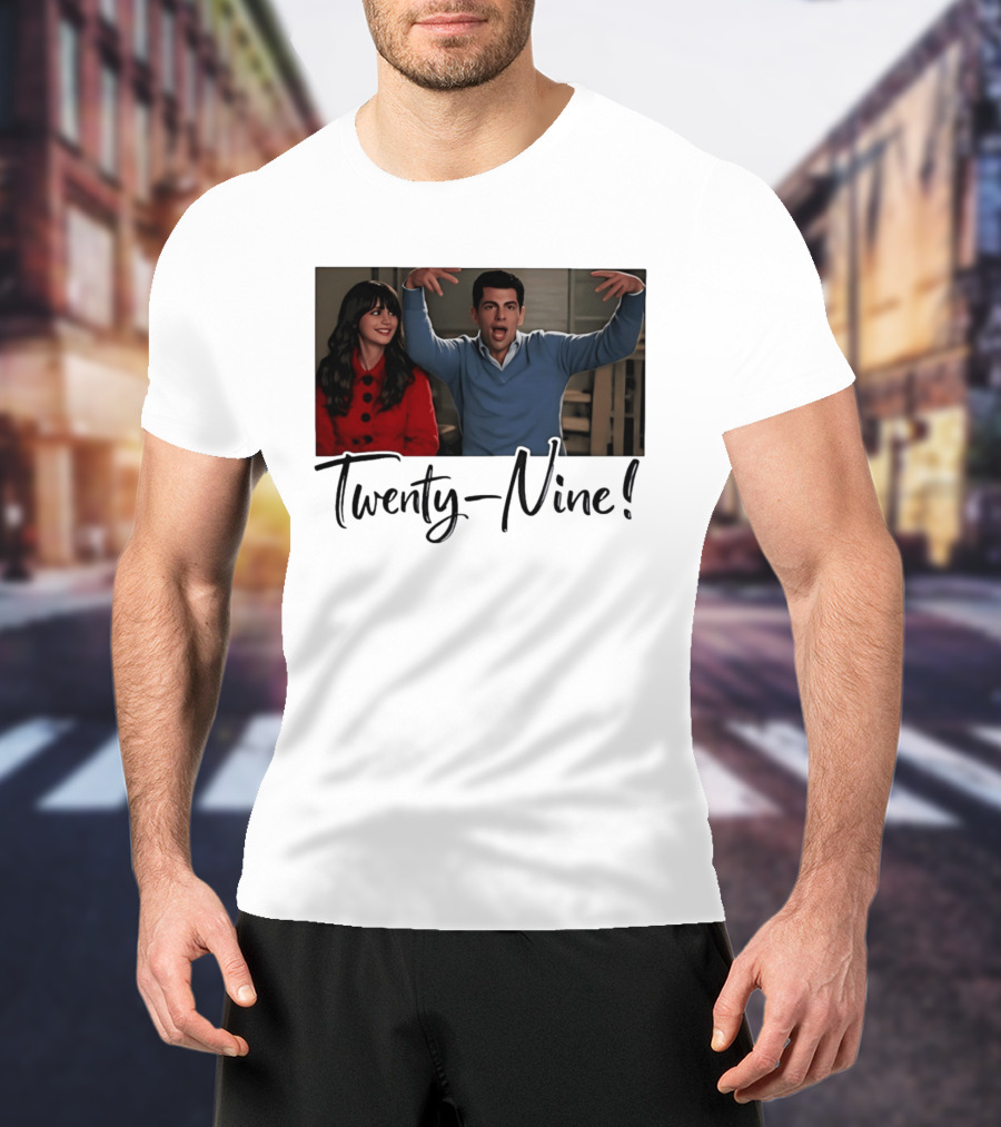 New Girl Jess And Schmidt Twenty Nine Scene T-Shirt