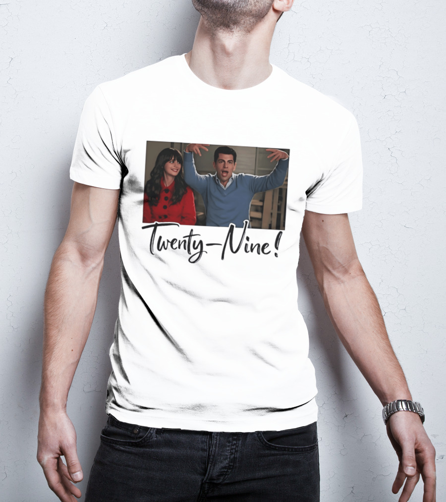 New Girl Jess And Schmidt Twenty Nine Scene T-Shirt