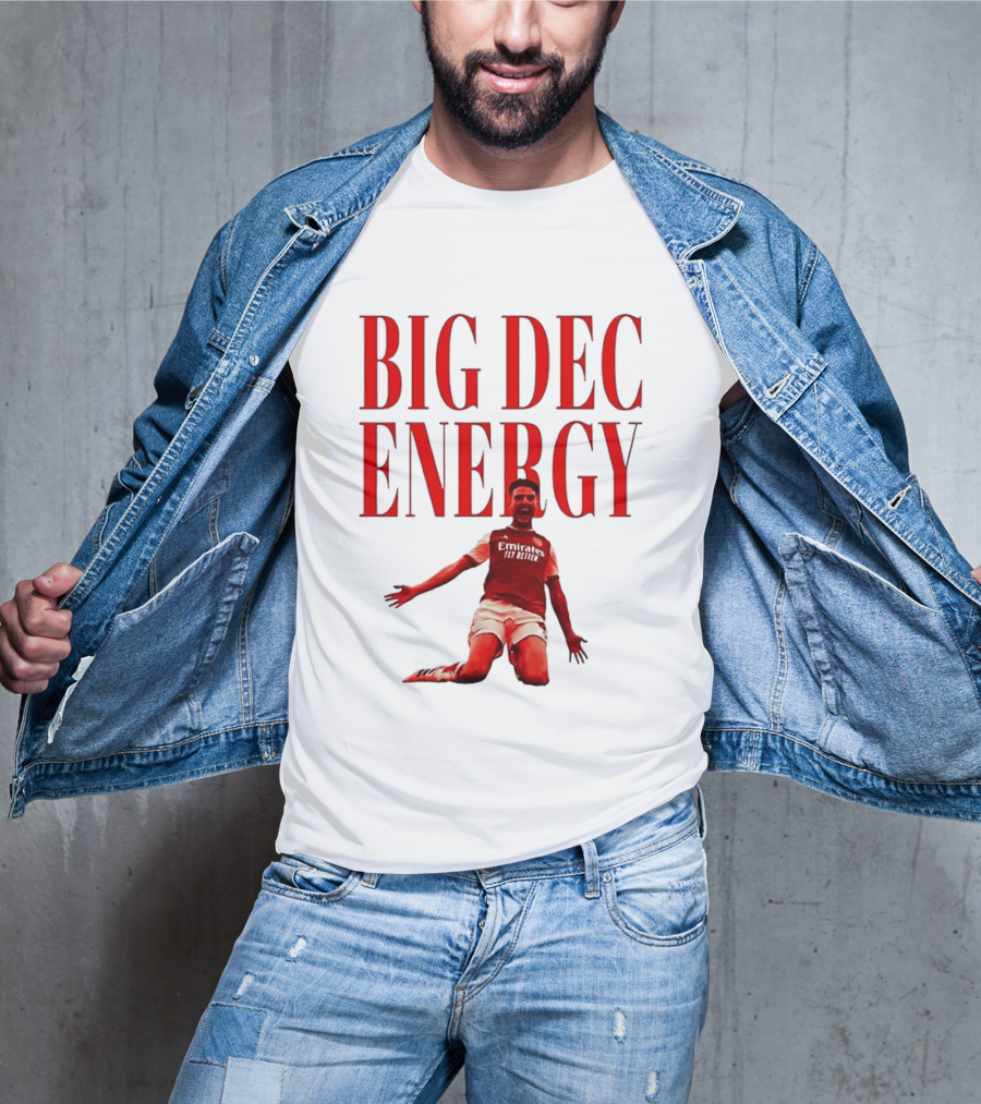 Big Dec Energy Declan Rice Arsenal FC T-Shirt