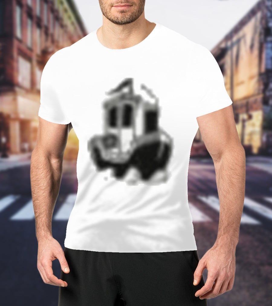 Dudes Factory Anchor Vintage Cartoon Style Nautical T-Shirt