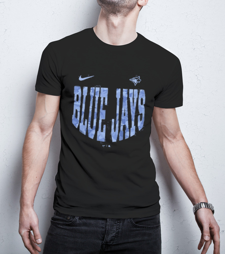 Nike Camo Velocity Victor Toronto Blue Jays Blue T-Shirt