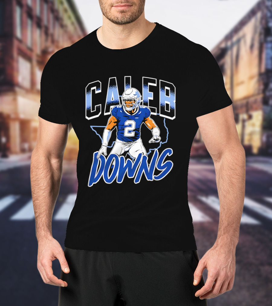 Caleb Downs Dallas Cowboys Football Number 2 T-Shirt
