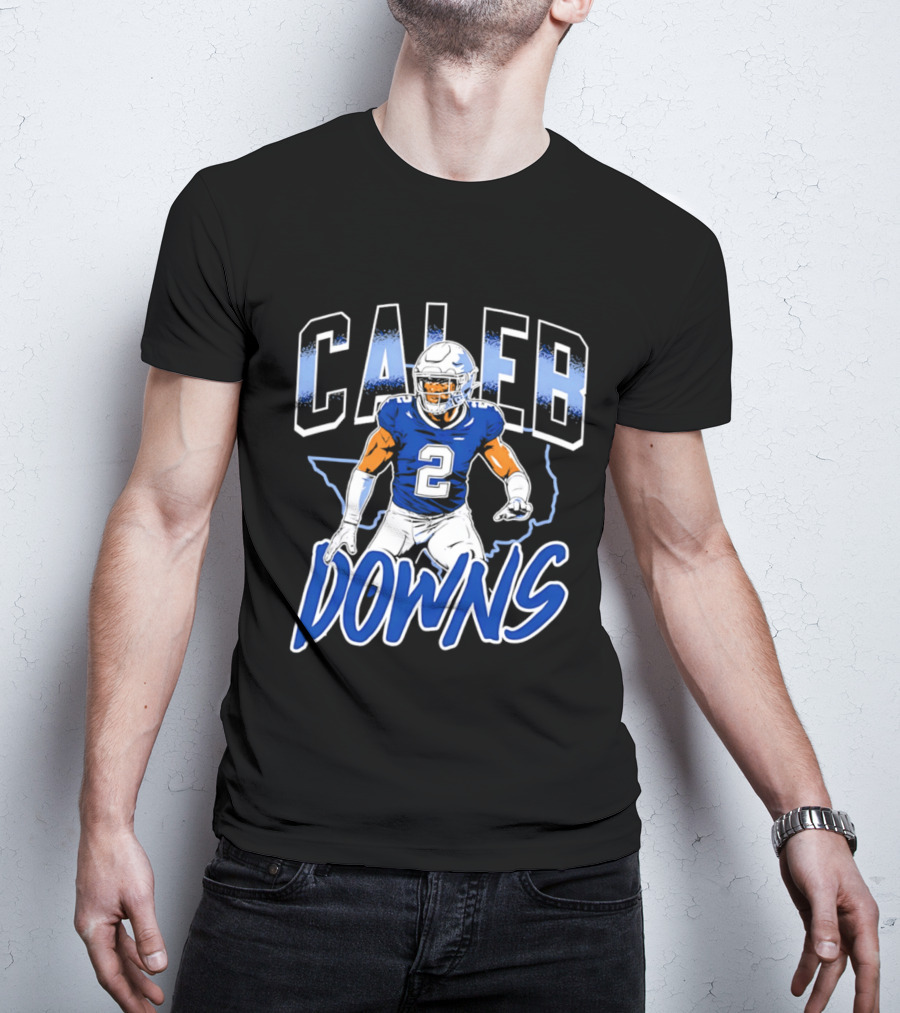Caleb Downs Dallas Cowboys Football Number 2 T-Shirt
