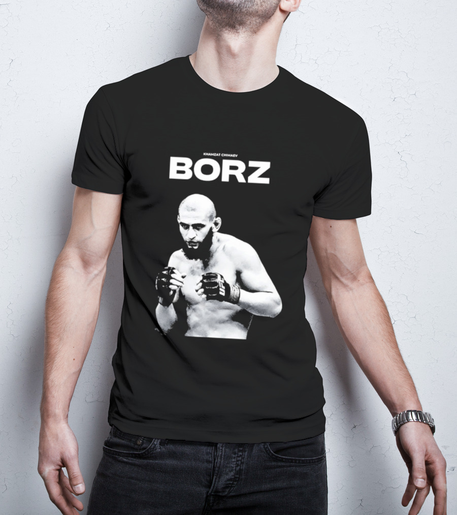 Khamzat Chimaev Borz Fighter Recognition T-Shirt