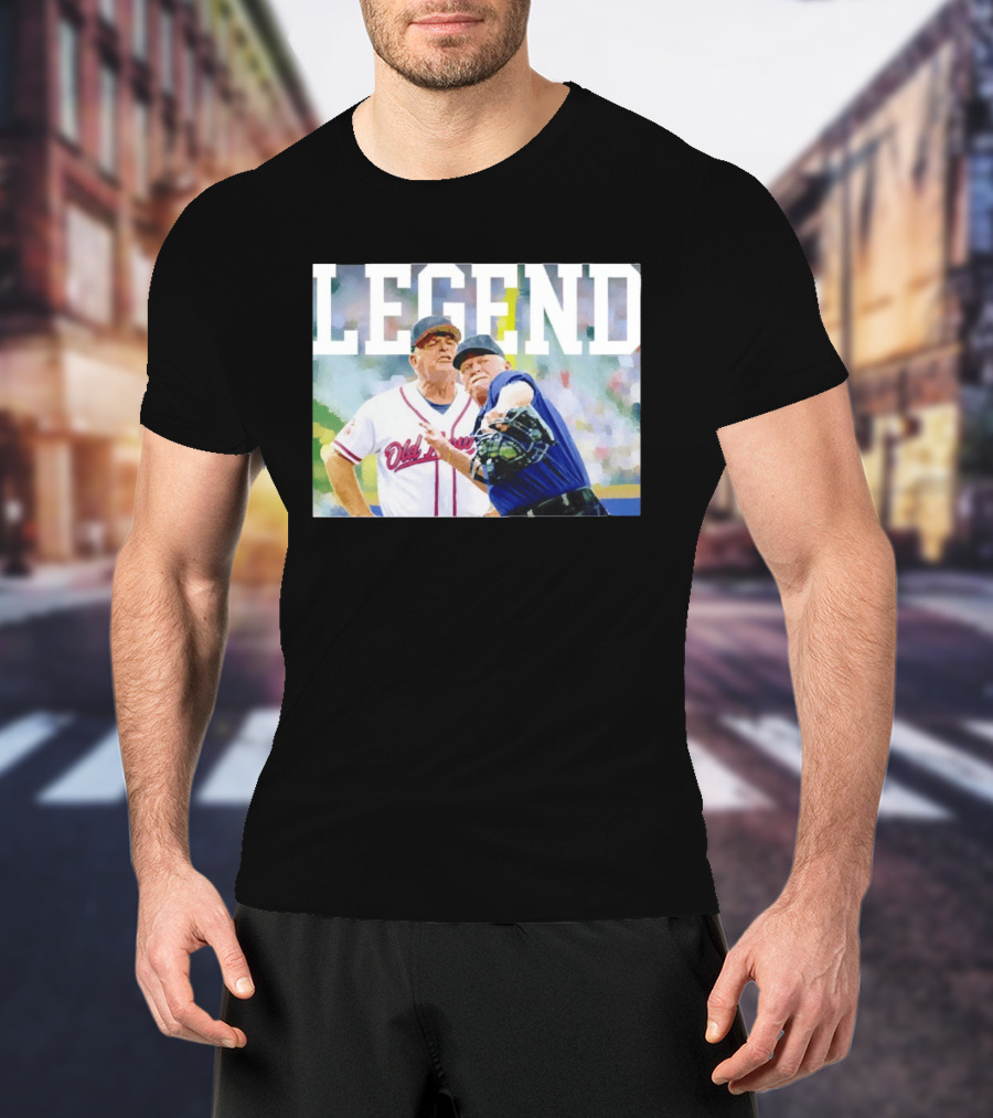 Legend Bobby Cox Old Atlanta Braves T-Shirt