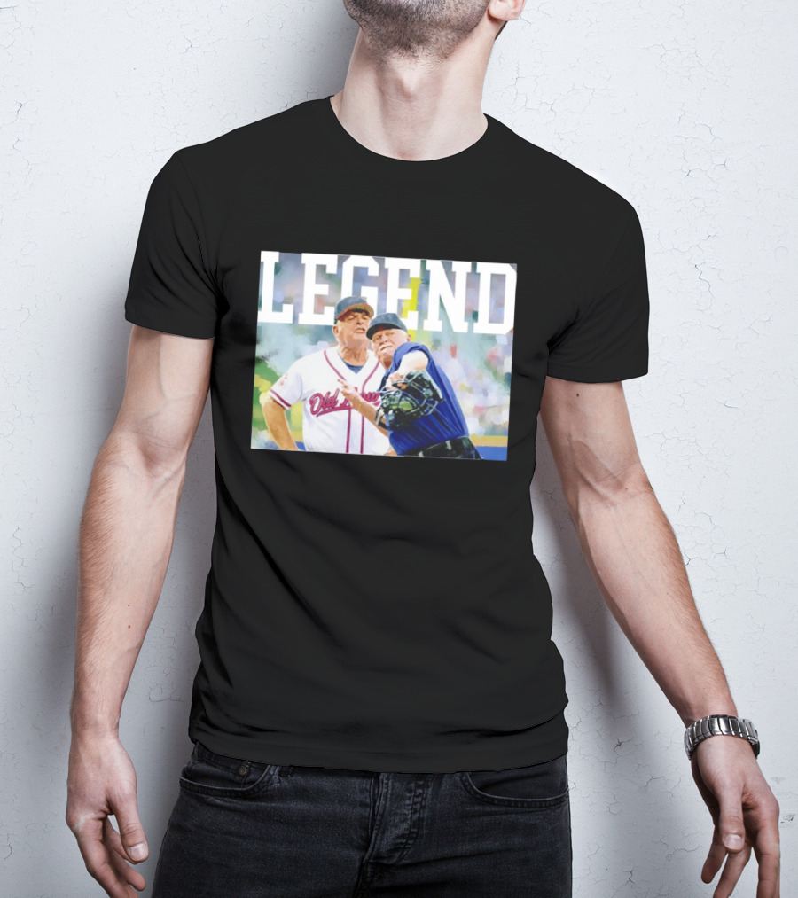 Legend Bobby Cox Old Atlanta Braves T-Shirt