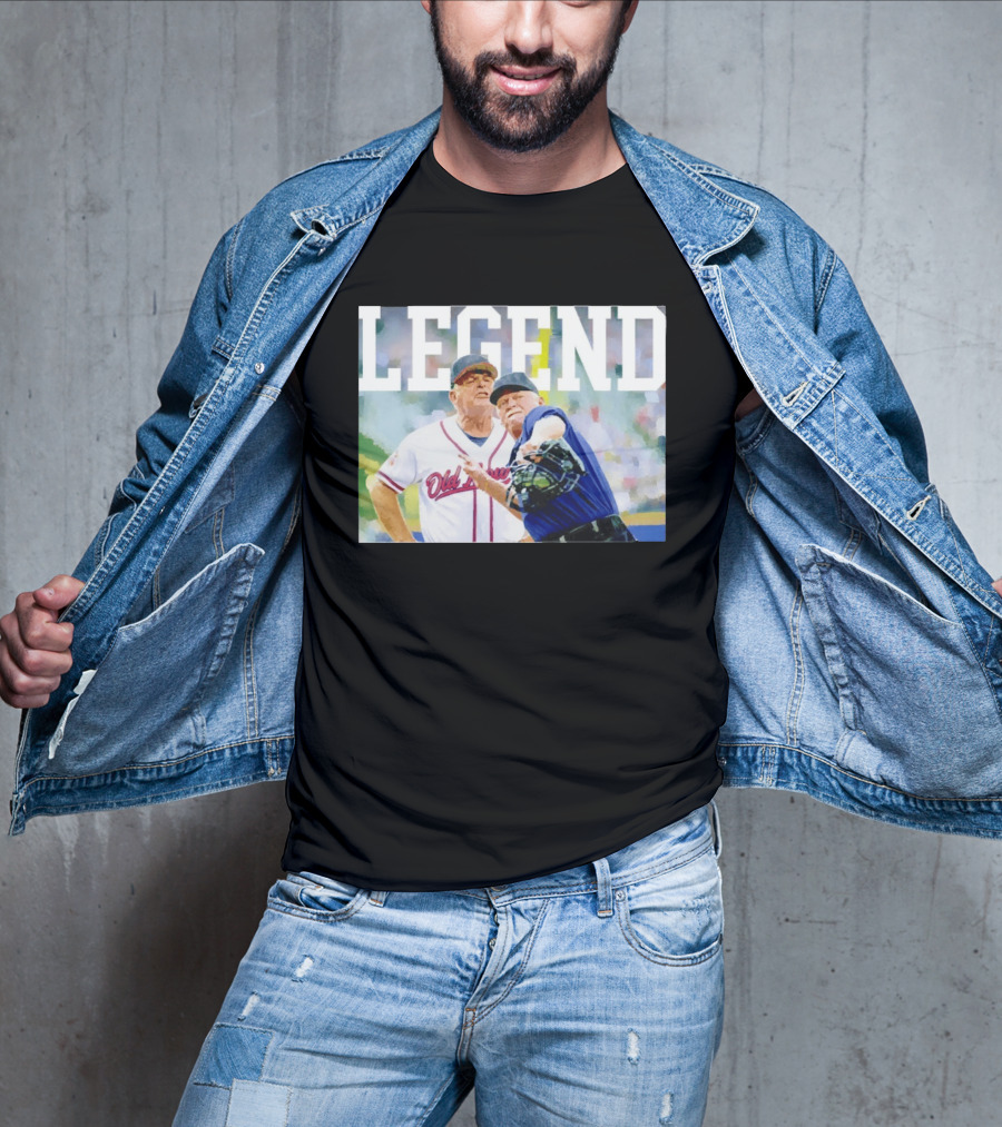 Legend Bobby Cox Old Atlanta Braves T-Shirt