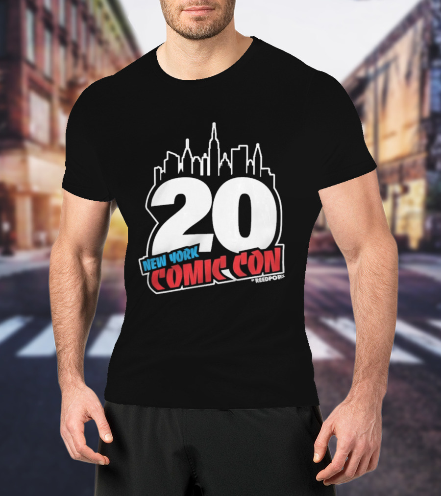 New York Comic Con 20th Anniversary 2026 Skyline Celebration NYCC T-Shirt
