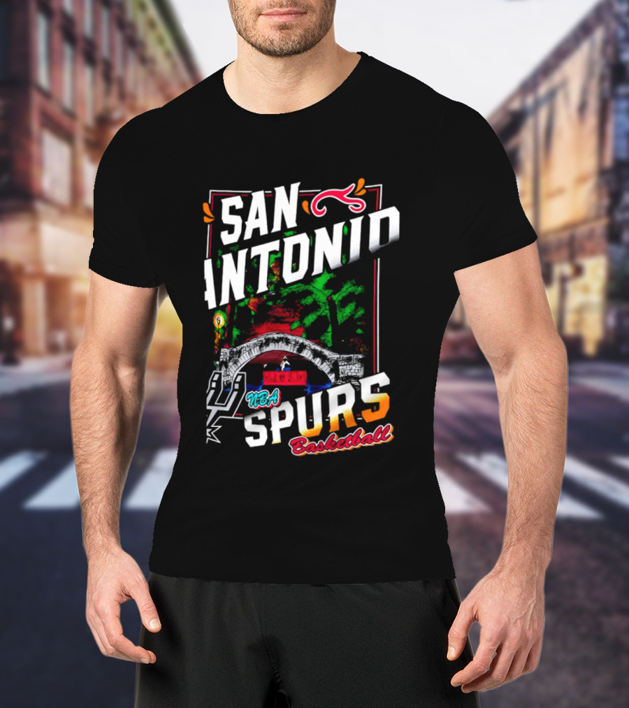 San Antonio Spurs NBA Basketball T-Shirt