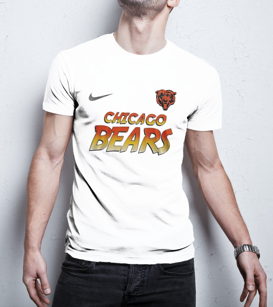 Nike Chicago Bears Indiana Jones Style Collaboration T-Shirt