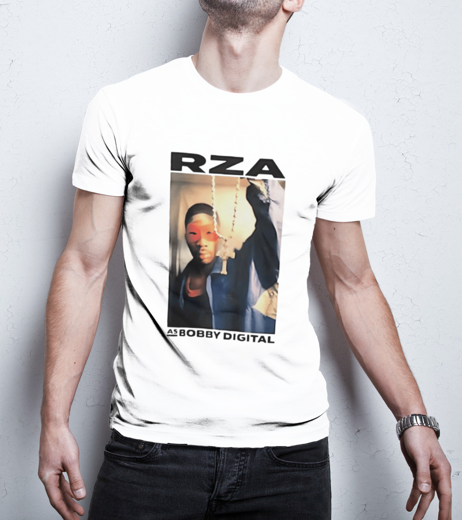 RZA Bobby Digital Mask And Chain T-Shirt