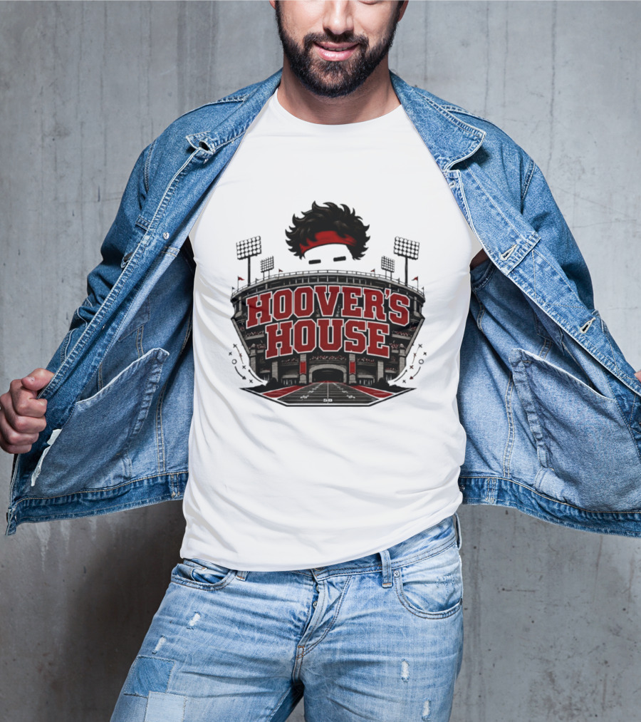 Hoover's House Football Stadium Hair Headband T-Shirt