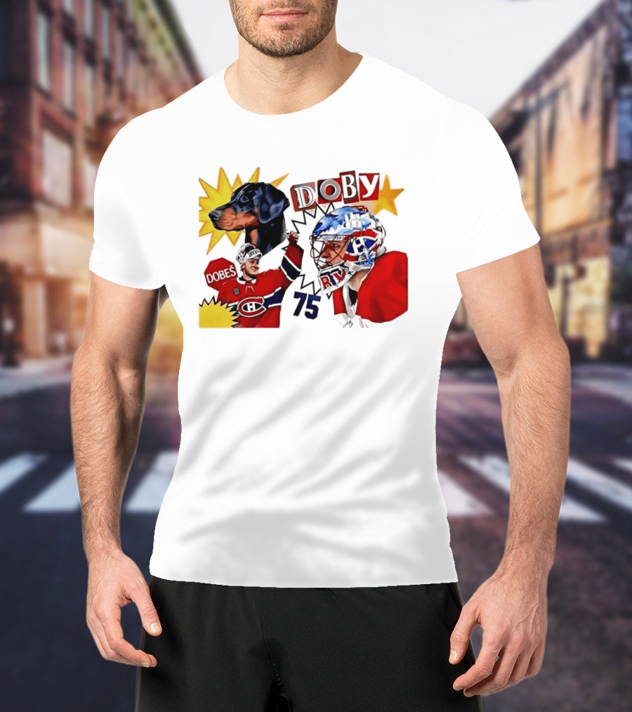Jakub Dobes Doby Montreal Canadiens 75 T-Shirt