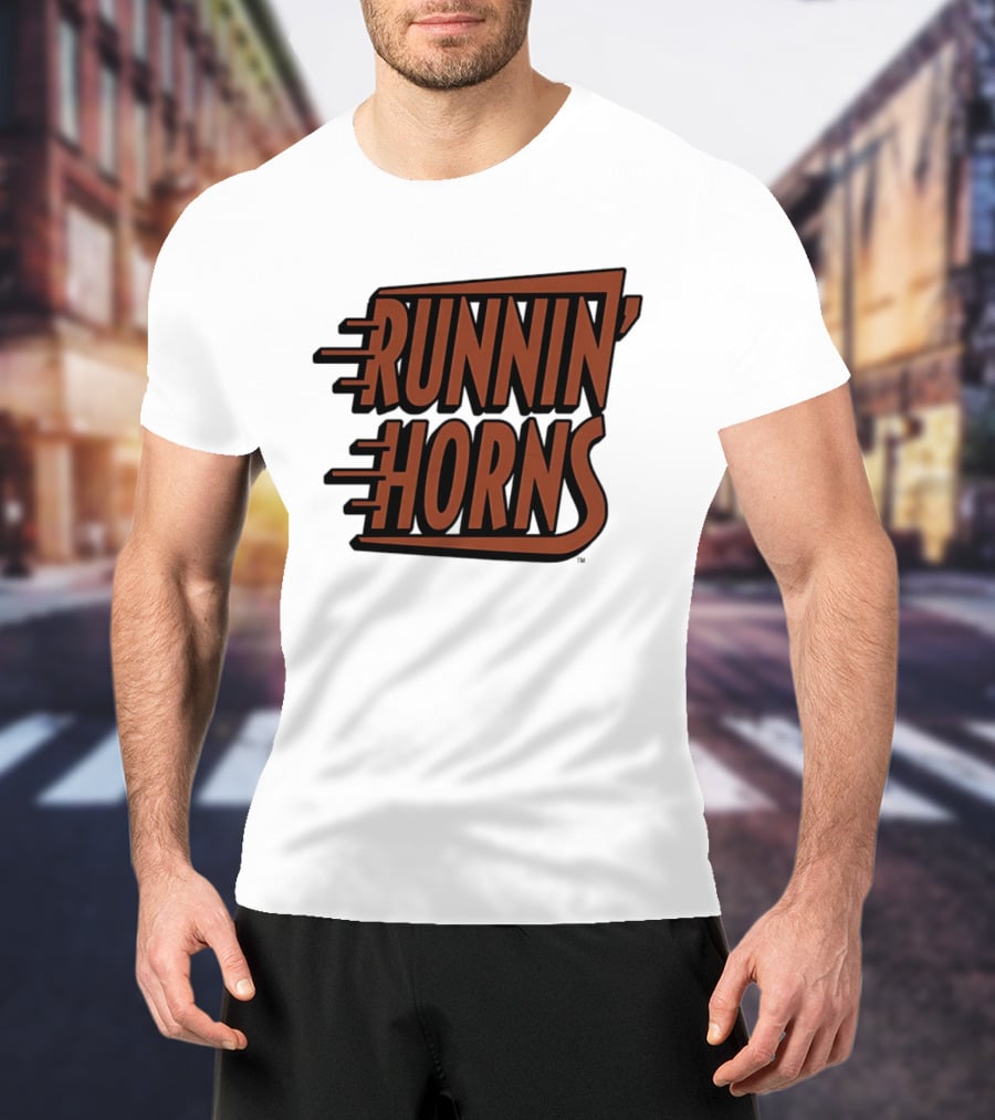 Texas Longhorns Runnin' Horns Basketball 2026 Sports Team Spirit T-Shirt