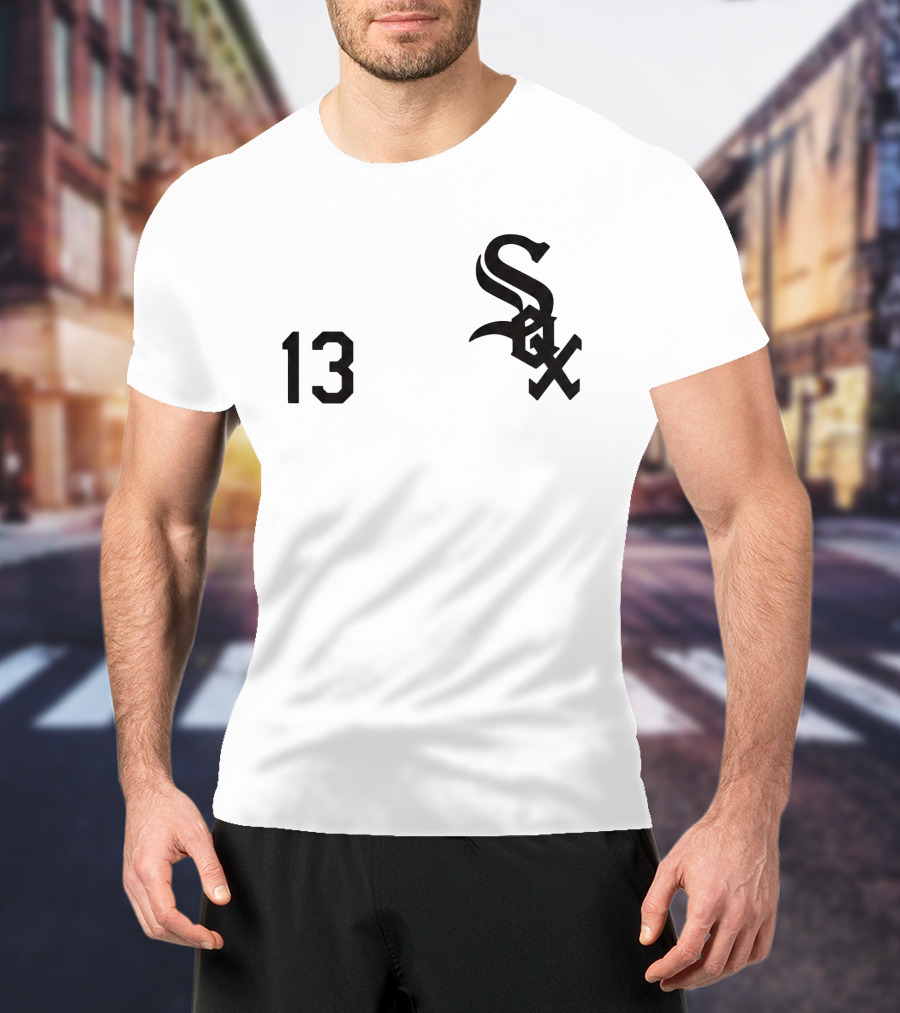 White Sox Ozzie Guillen 13 Jersey 2026 Giveaway T-Shirt