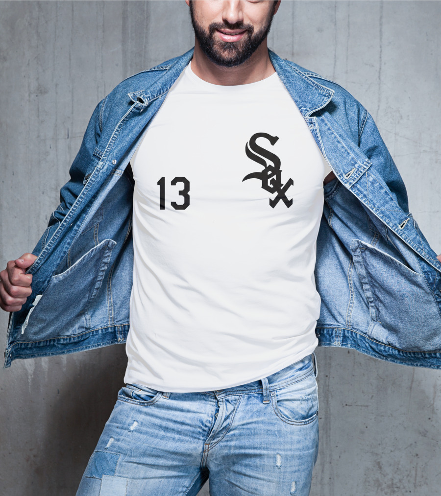 White Sox Ozzie Guillen 13 Jersey 2026 Giveaway T-Shirt
