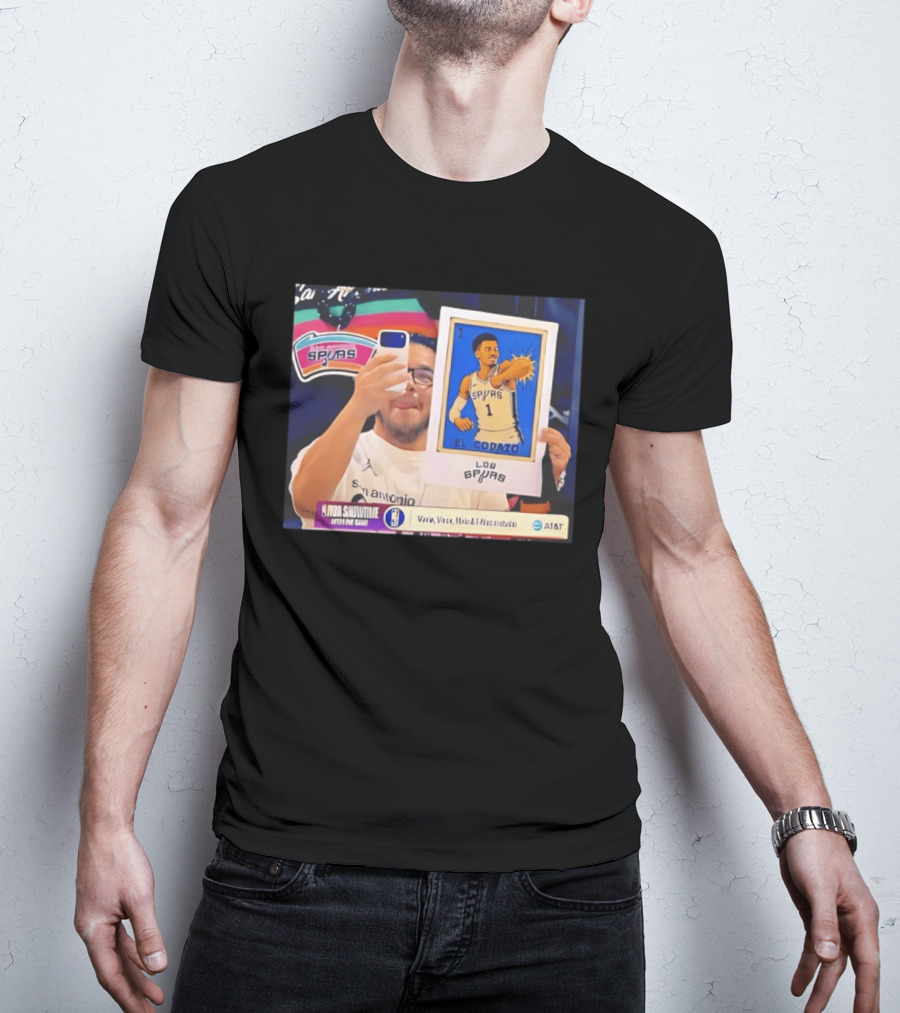 Los Spurs El Codazo Victor Wembanyam NBA Showtime Live Game T-Shirt