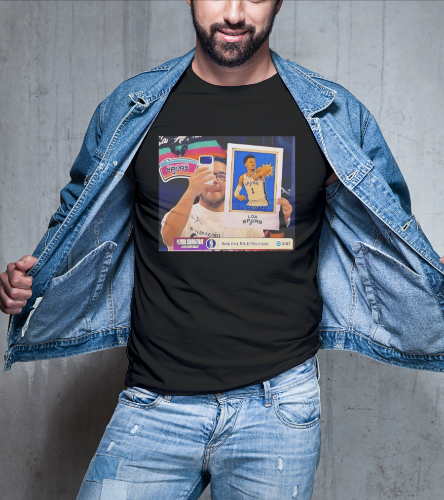 Los Spurs El Codazo Victor Wembanyam NBA Showtime Live Game T-Shirt