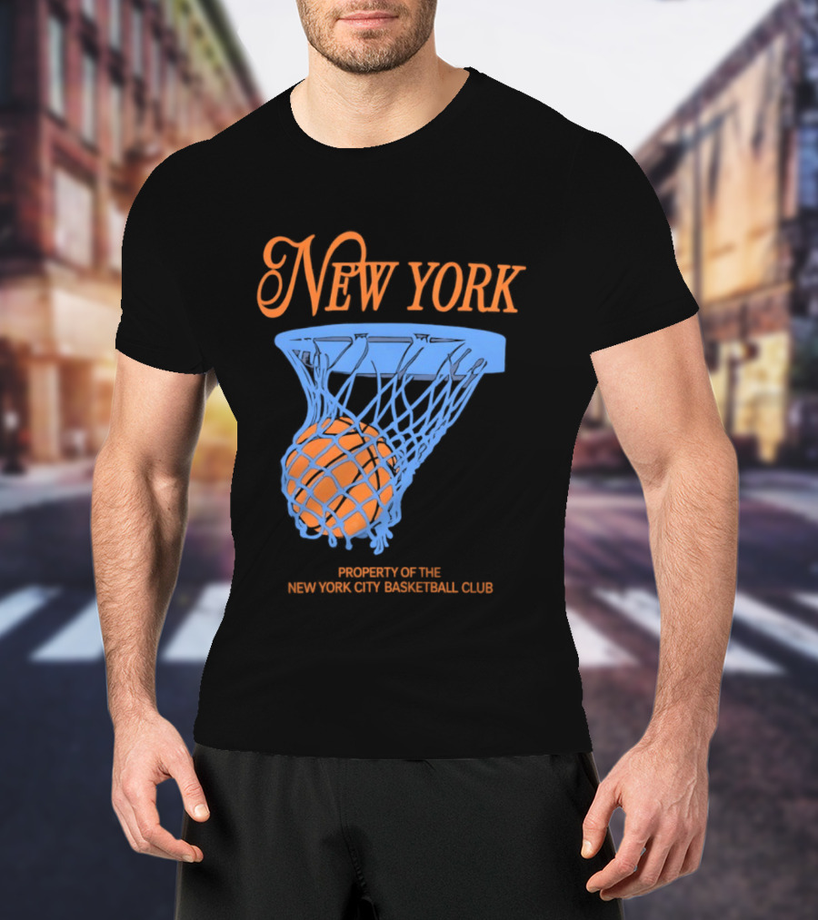 New York Basketball Property Of The New York City Basketball Club T-Shirt