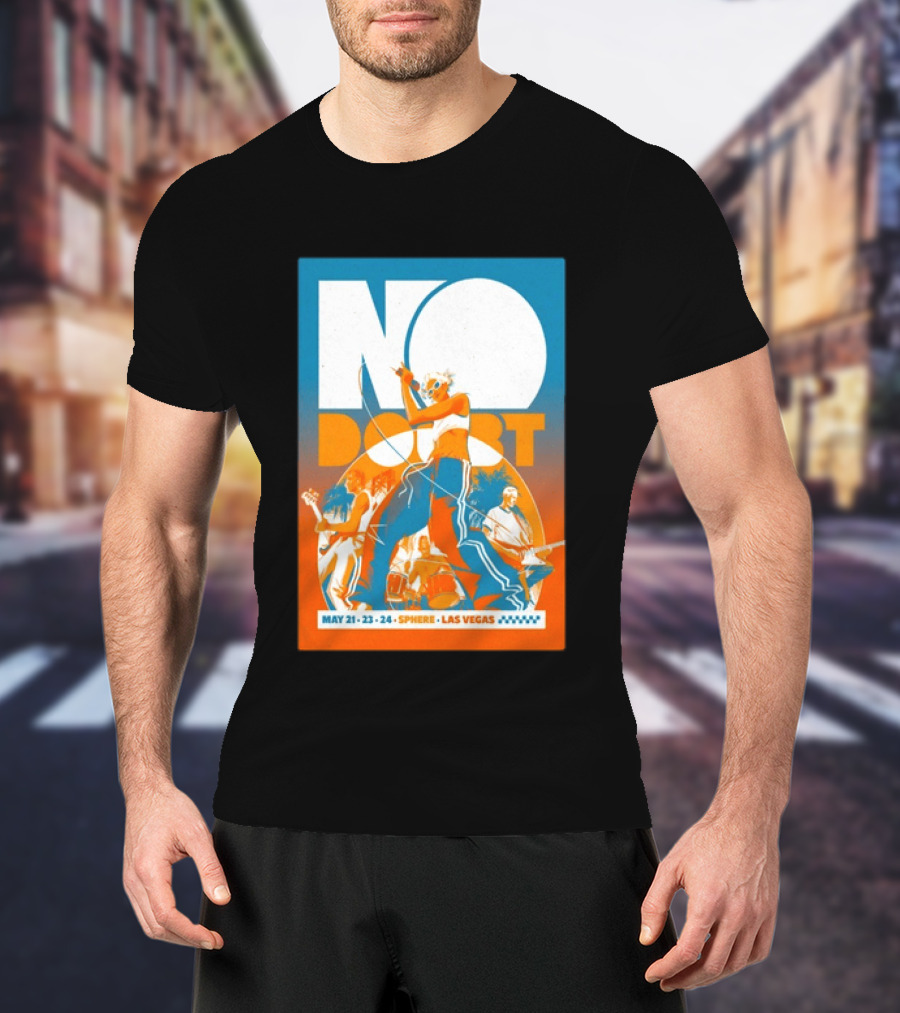 No Doubt May 21 23 24 Sphere Las Vegas 2026 T-Shirt