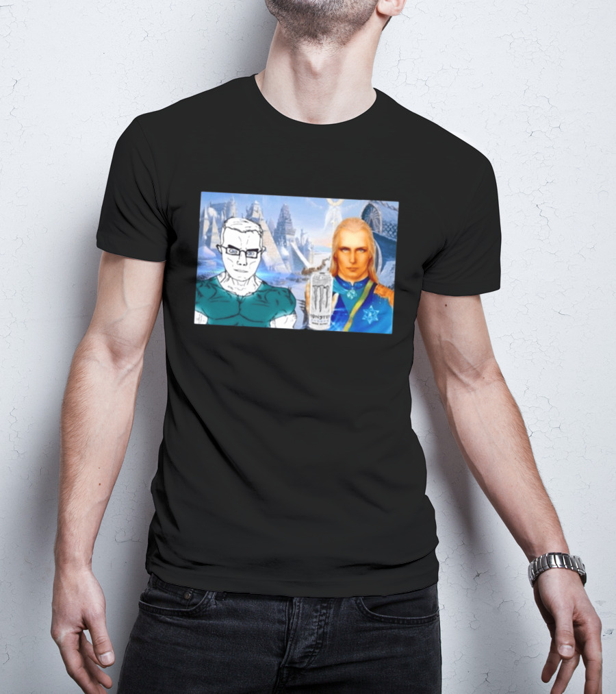 Hyperborea Chudjak Agartha Chud Meme Monster Drink 2026 T-Shirt