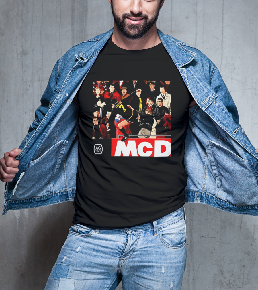 Oh Ah Kung Fu Cantona Kick Crowd Scene MCD T-Shirt