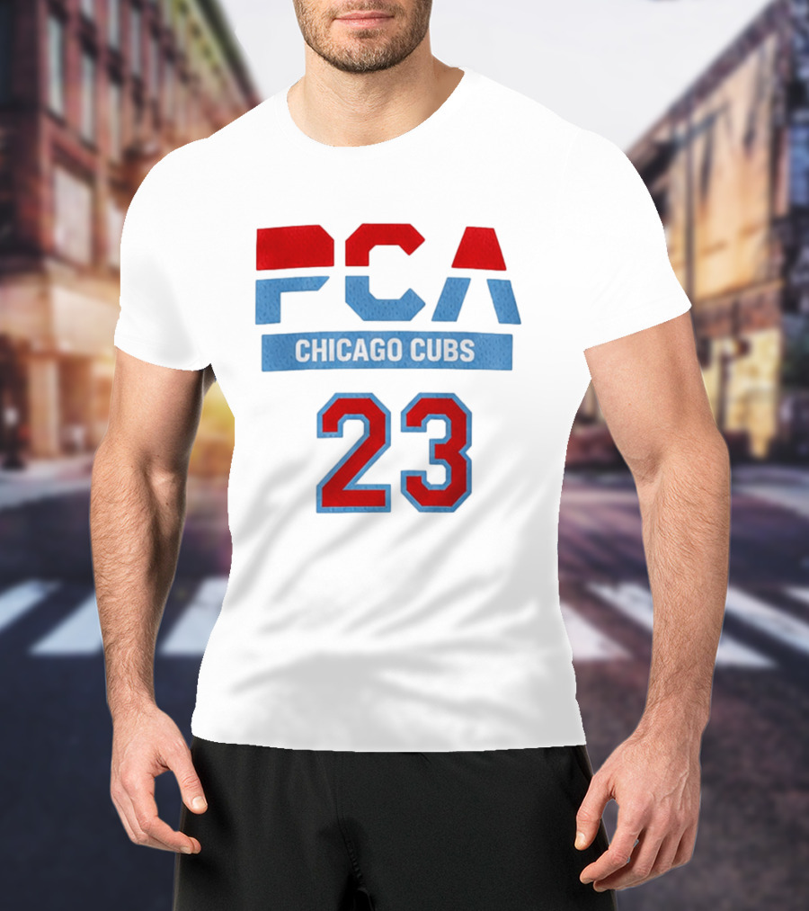PCA Chicago Cubs 23 Basketball Jersey 2026 Giveaway T-Shirt