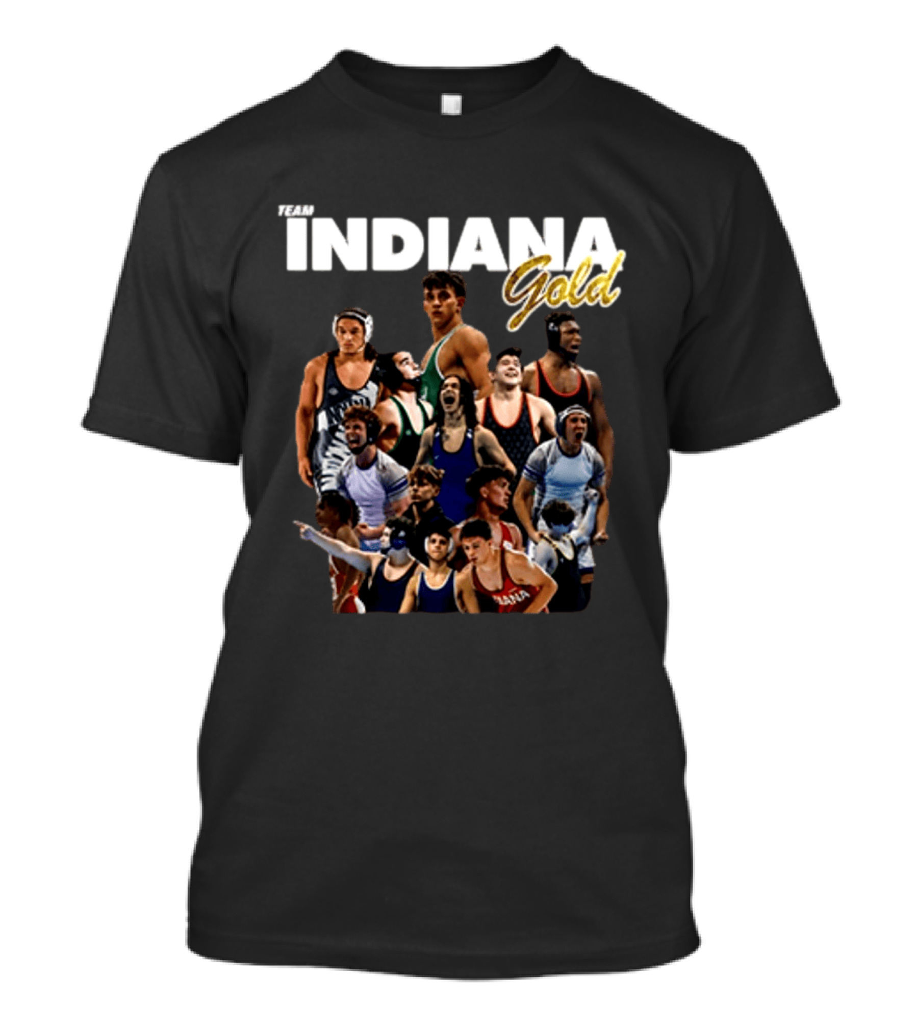 Team Indiana Gold Wrestling Junior Duals 2026 T-Shirt