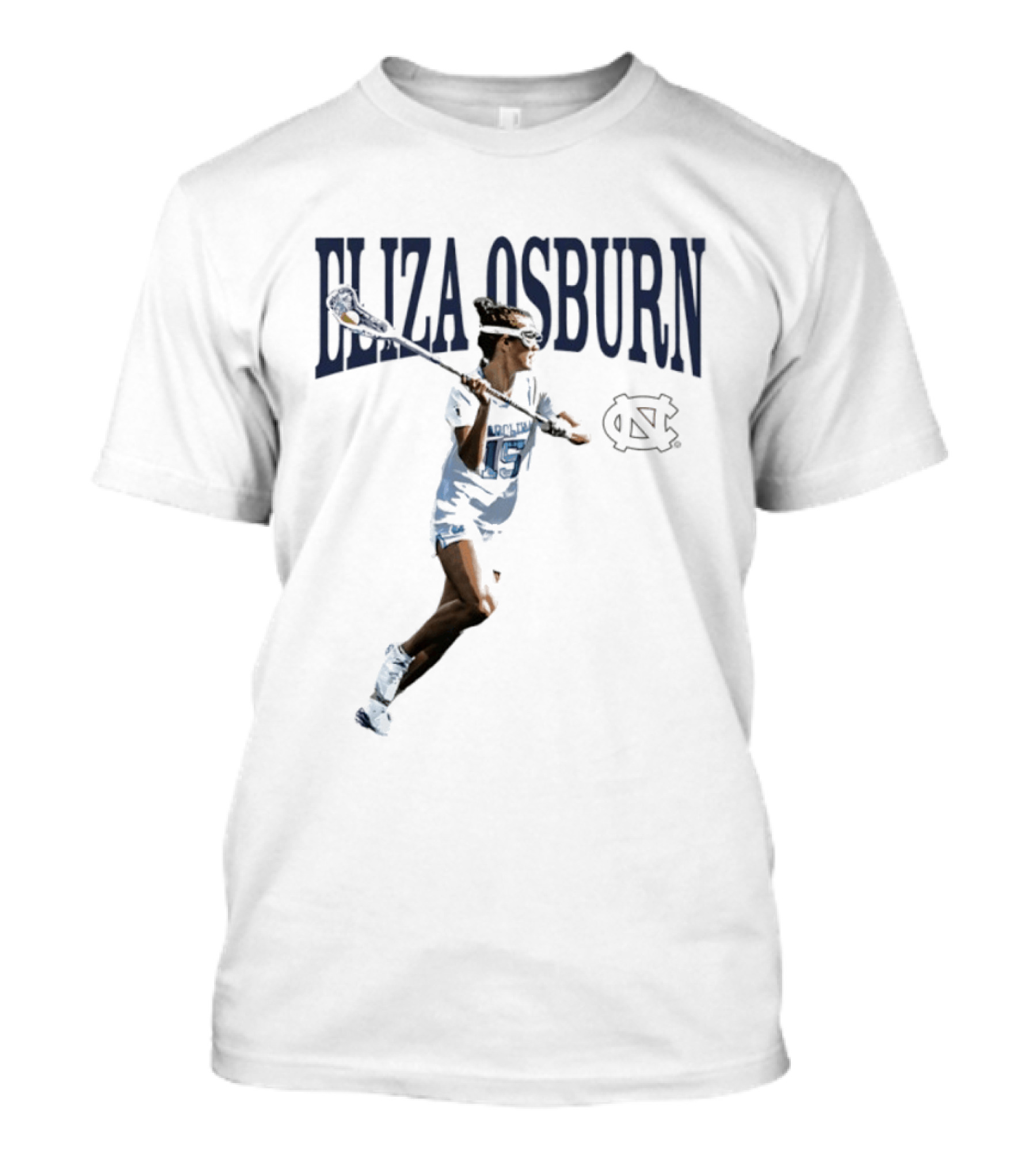 Eliza Osburn North Carolina Lacrosse Tar Heels T-Shirt