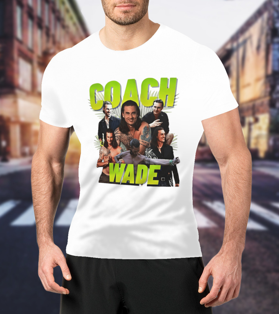 Coach Wade Survivor Tattooed Icon Collage T-Shirt