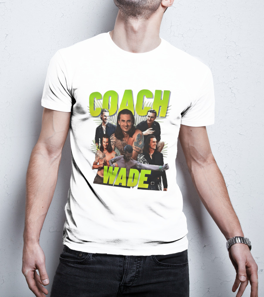 Coach Wade Survivor Tattooed Icon Collage T-Shirt