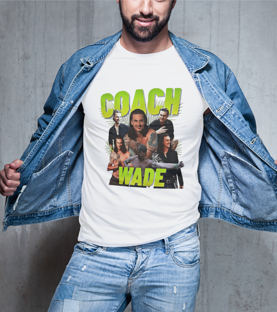 Coach Wade Survivor Tattooed Icon Collage T-Shirt