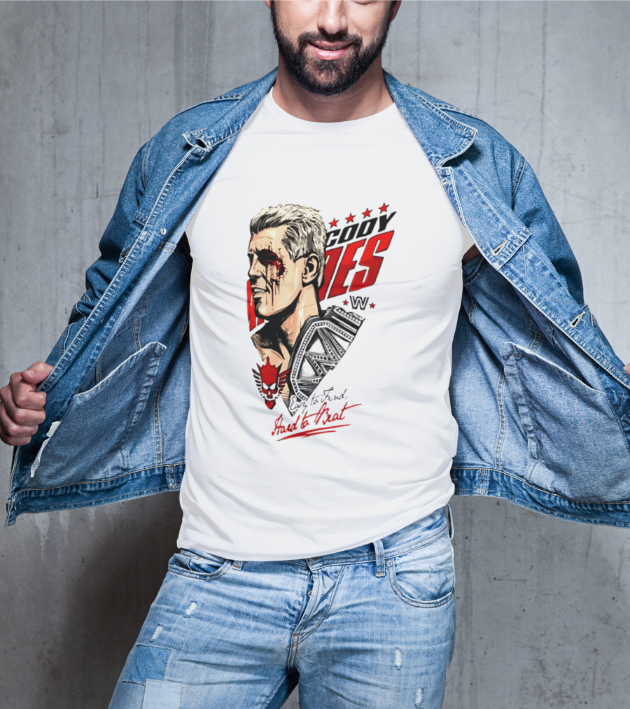 Cody Rhodes WWE Easy To Find Hard To Beat T-Shirt