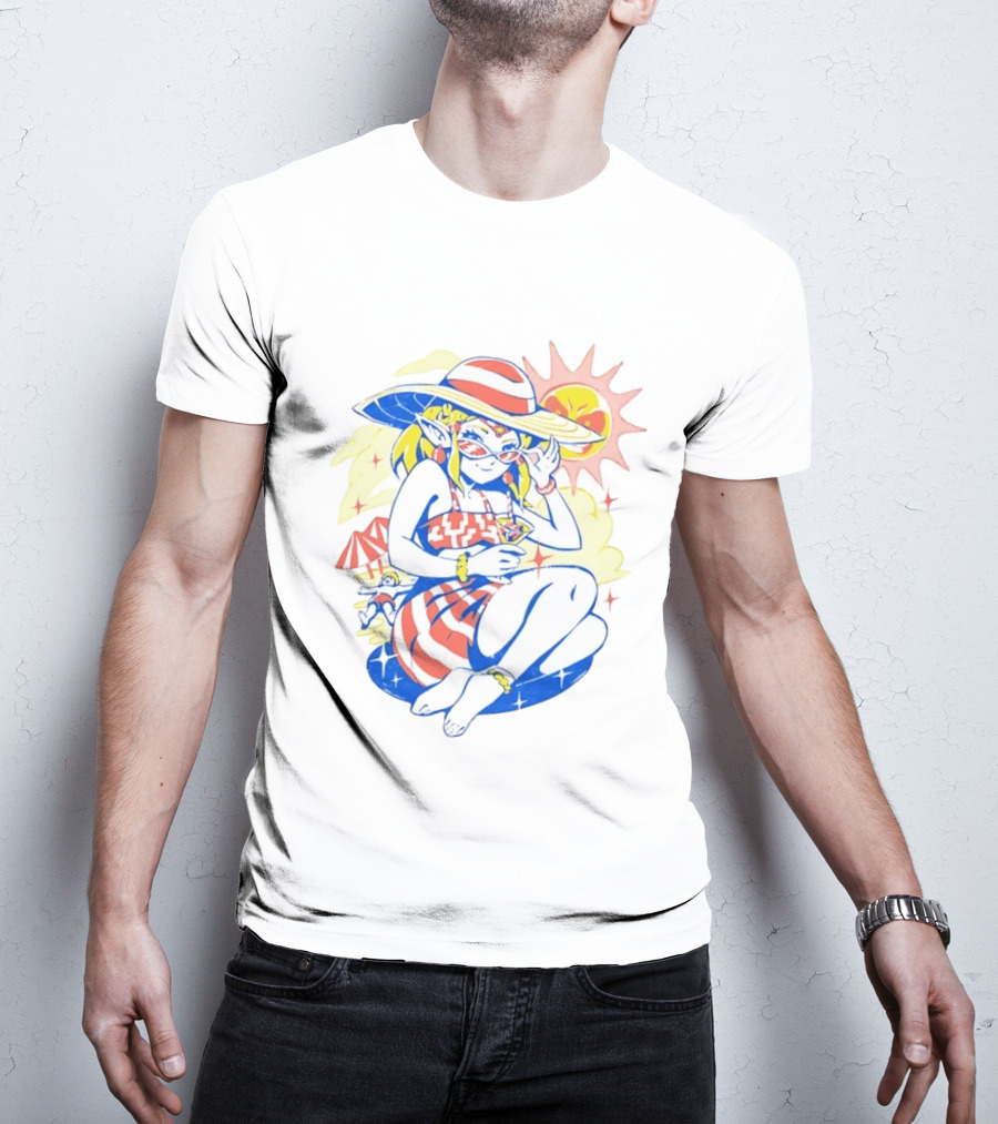 Hylian Princess Summer Season Sun T-Shirt