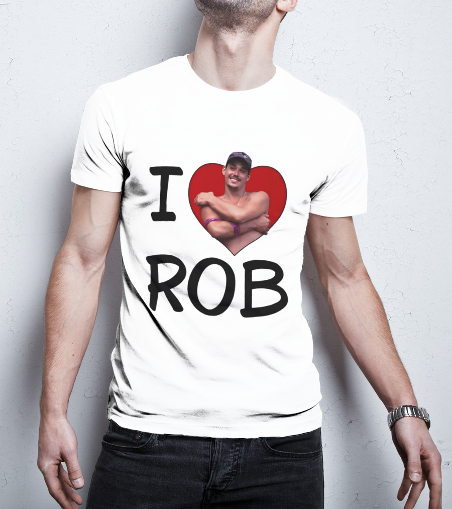 I Heart Rob Boston Rob Mariano Hugging Image T-Shirt