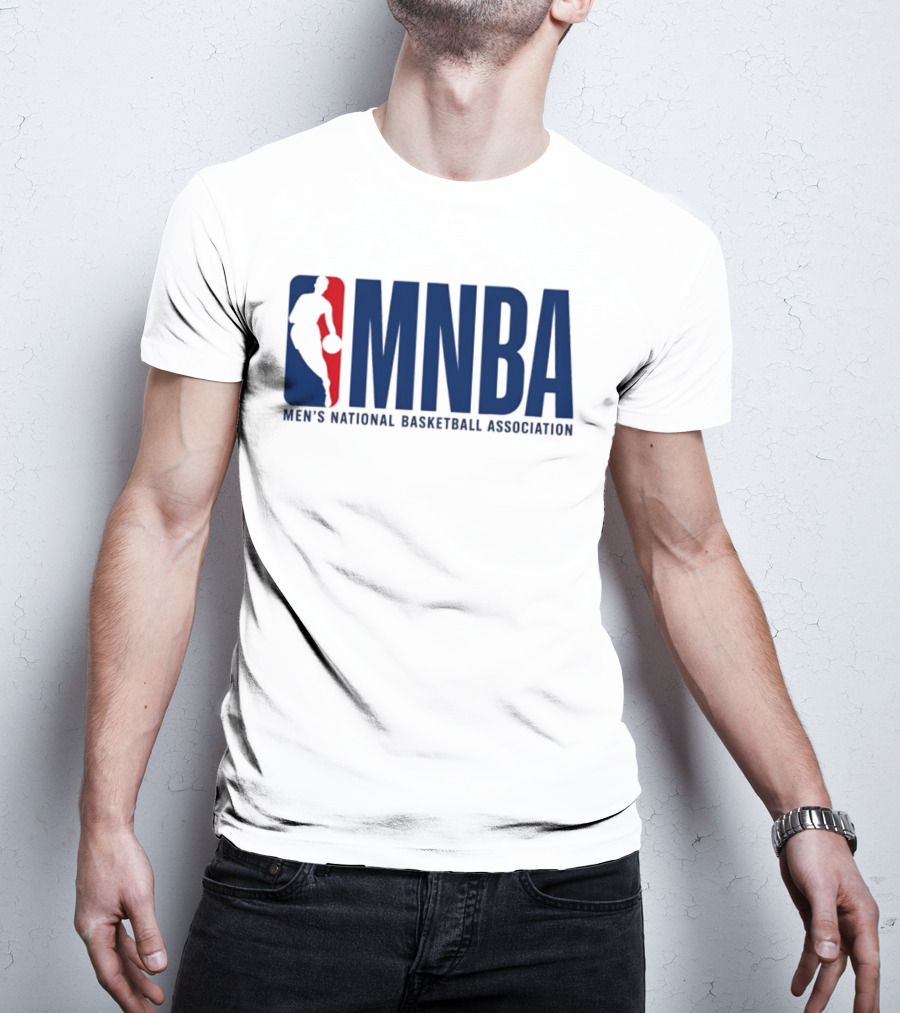 MNBA Men's National Basketball Association Bold Sportswear T-Shirt