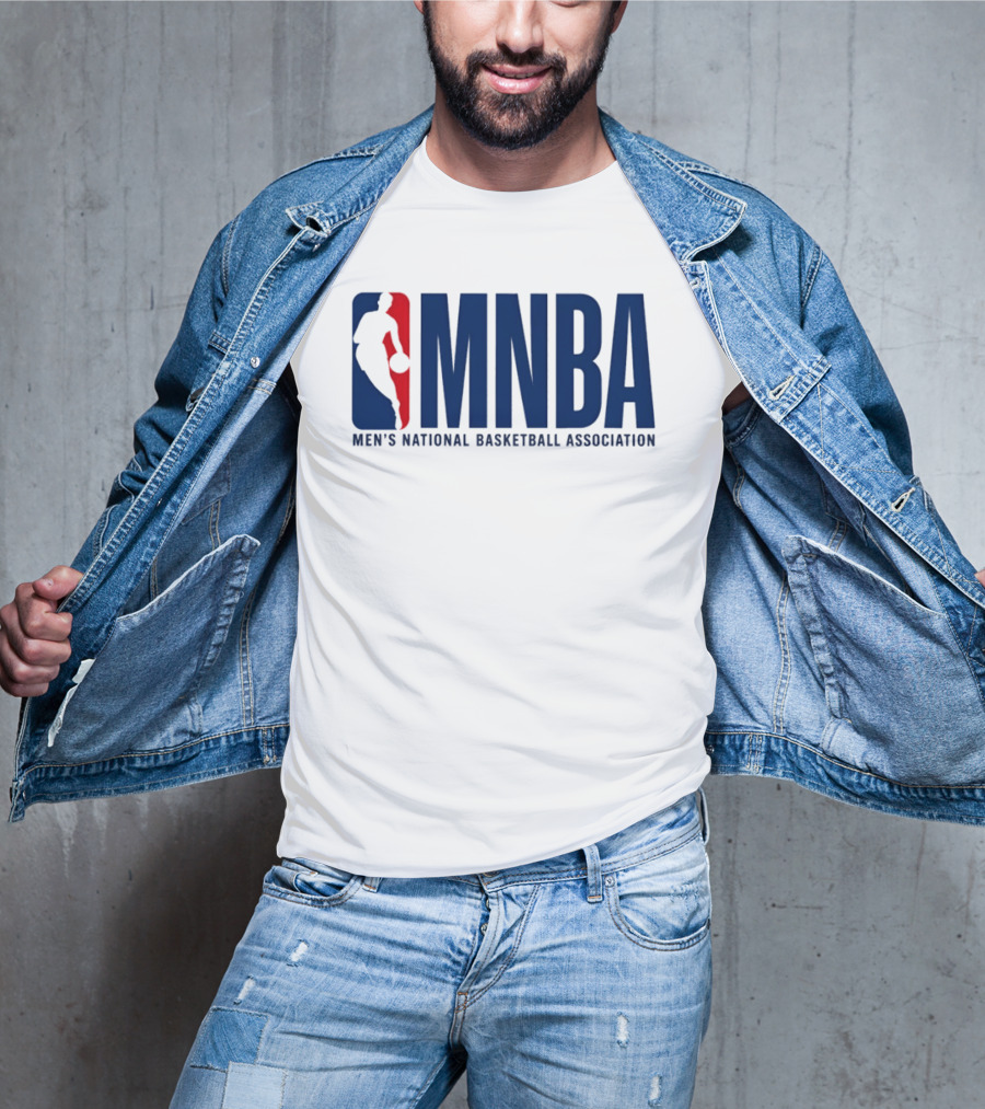 MNBA Men's National Basketball Association Bold Sportswear T-Shirt