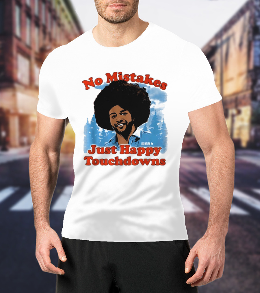 Rome Odunze No Mistakes Just Happy Little Touchdowns NFLPA T-Shirt