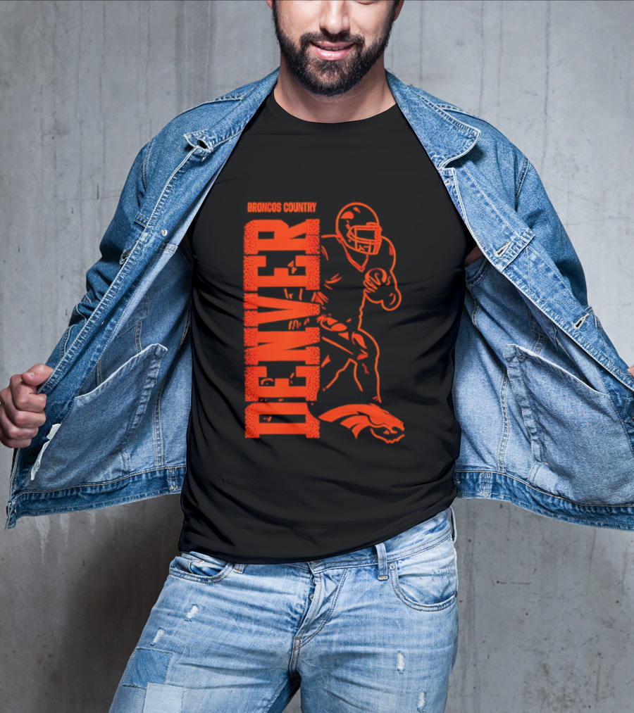 Broncos Country Denver Broncos Football Team Spirit T-Shirt