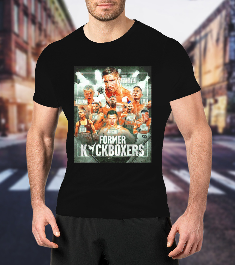 Rico Verhoeven Tenshin Nasukawa Yoshiki Takei Historic Kickboxing Legends T-Shirt