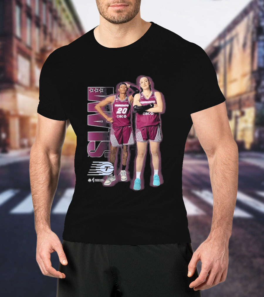 Slam 262 Toronto Marina Mabrey Brittney Sykes Remix Heavy T-Shirt