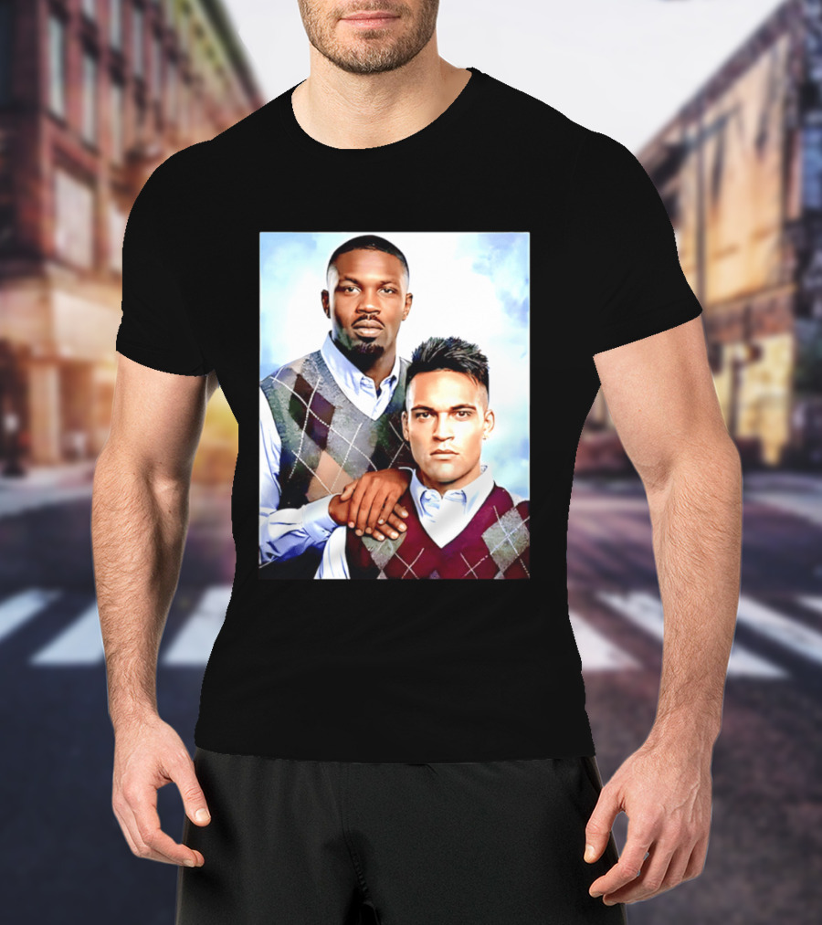 Marcus Thuram Lautaro Martinez Step Brothers Inter Milan T-Shirt